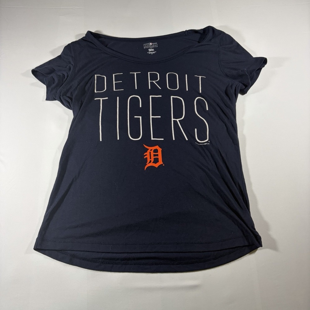 Detroit Tigers Women's Crew Neck T-Shirt Medium MLB Genuine Merchandise